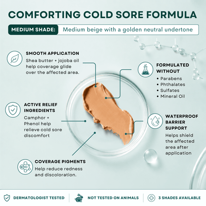 Cold Sore Treatment & Concealer